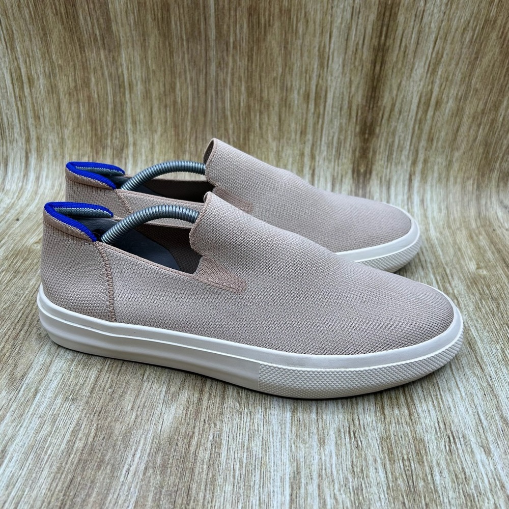 Rothy's The Sneaker Women's Size 9 Sand Beige Knit Slip On Casual Shoes 118-002